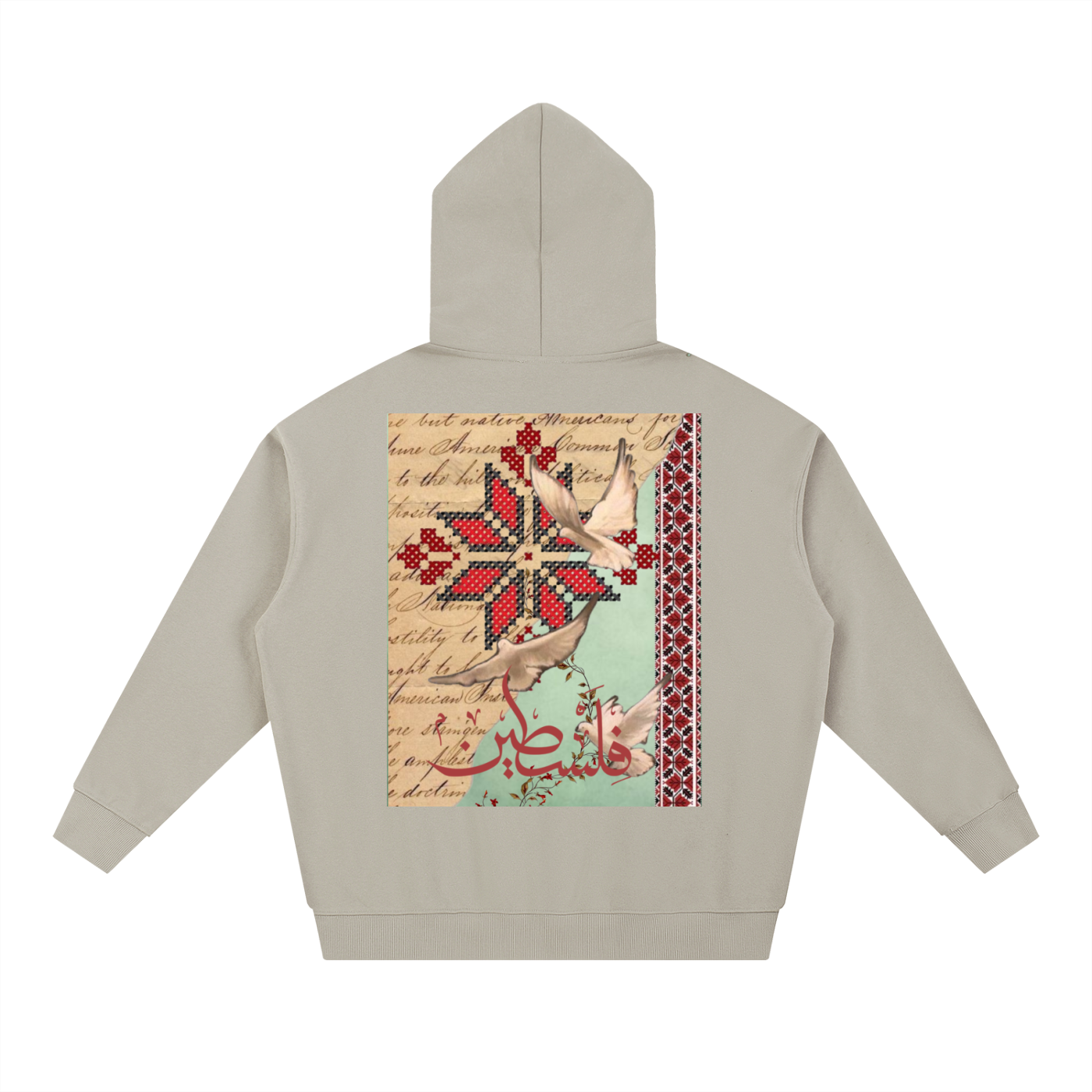 FROM RIVER TO THE SEA  Heavyweight Hoodie