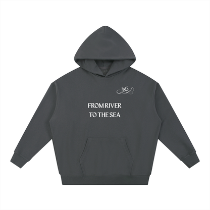 FROM RIVER TO THE SEA  Heavyweight Hoodie