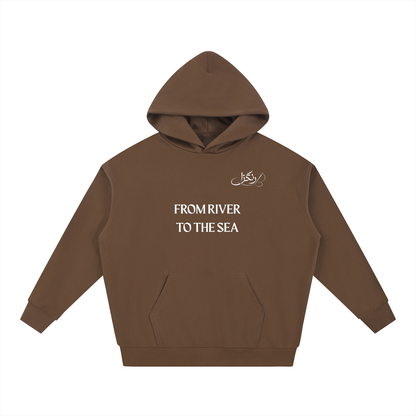FROM RIVER TO THE SEA  Heavyweight Hoodie
