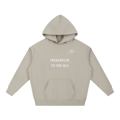 FROM RIVER TO THE SEA  Heavyweight Hoodie